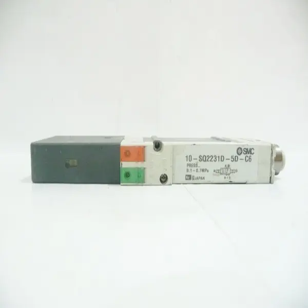 Solenoid Valve, 10-SQ2231D-5D-C6, SMC, Japan
